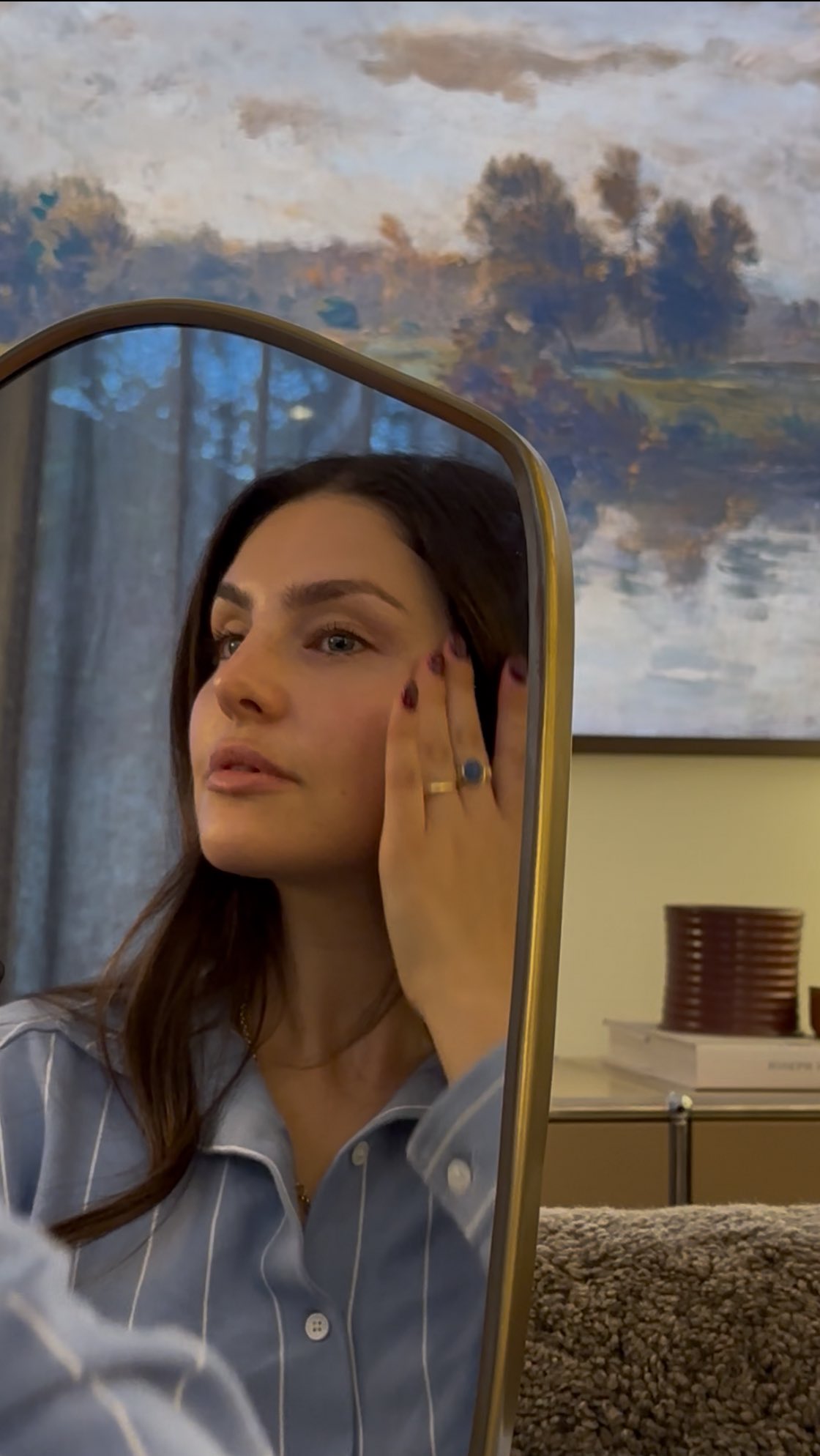 Instagram post by @sophiapafitis for SkinCeuticals. Caption reads: Texture and radiance were the first to really....