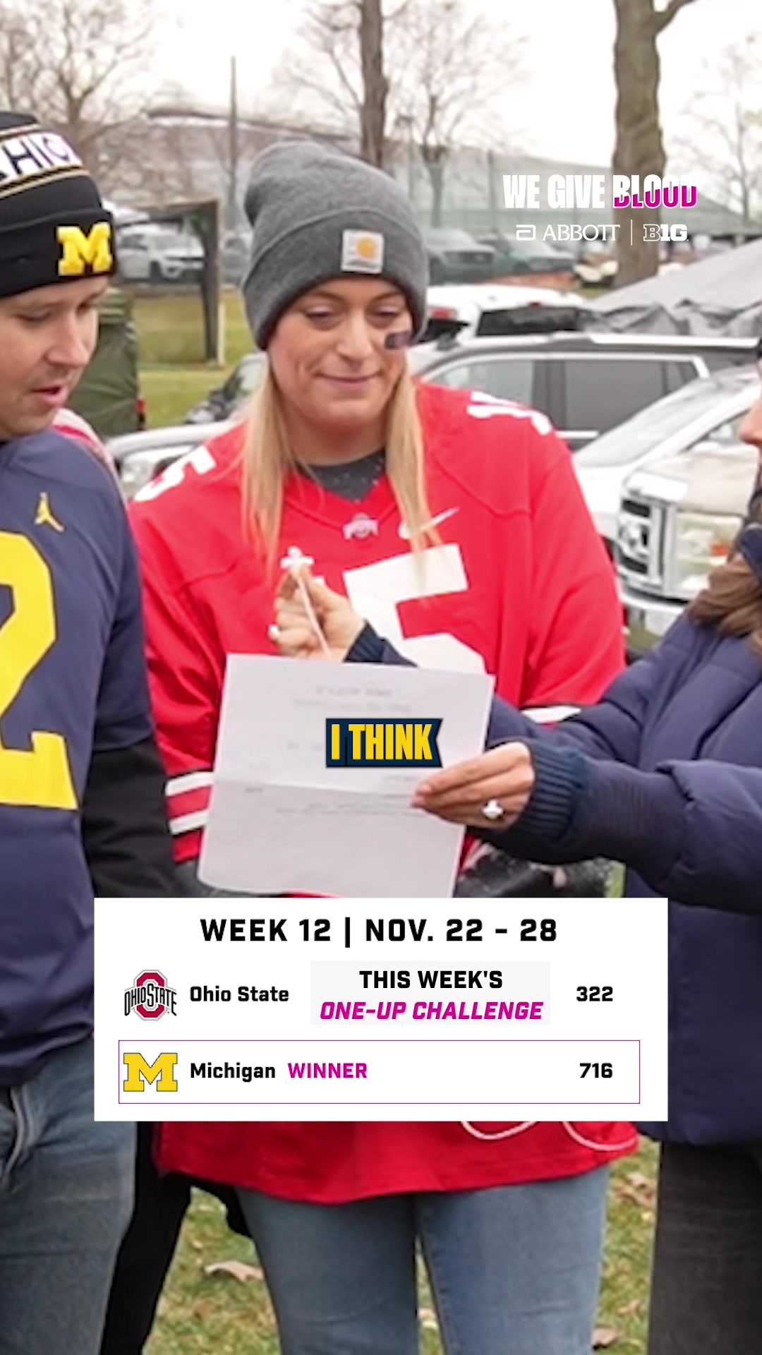 TikTok post by @bigtennetwork for Abbott. Caption reads: Even the fiercest rivals can collab for a great....