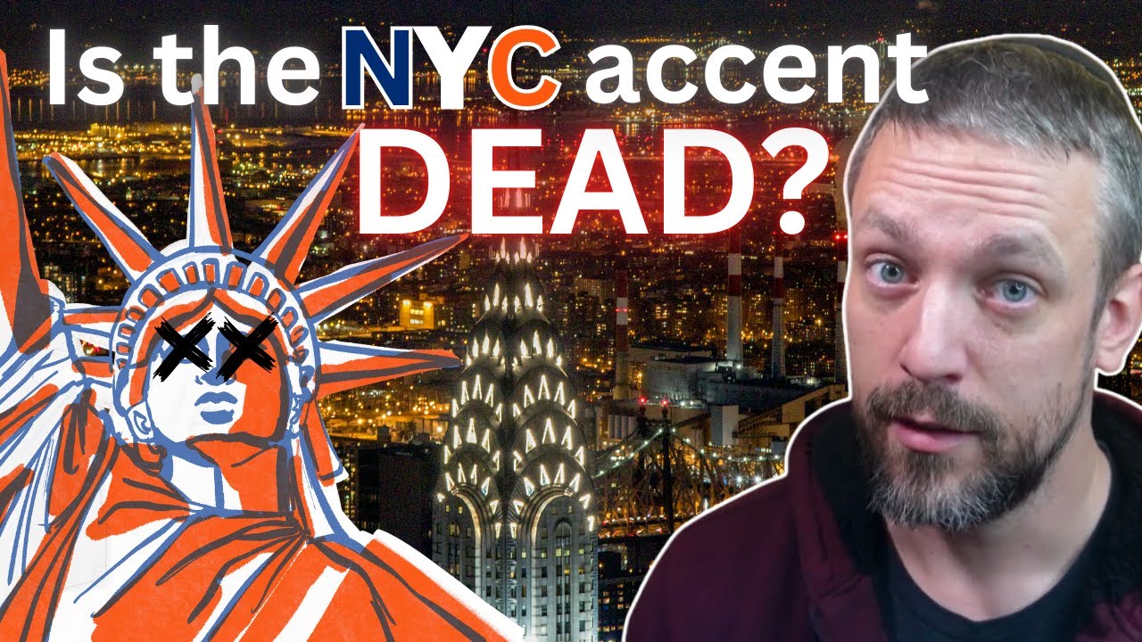 YouTube post by @languagejones for Lingoda. Caption reads: The Death of an Accent.