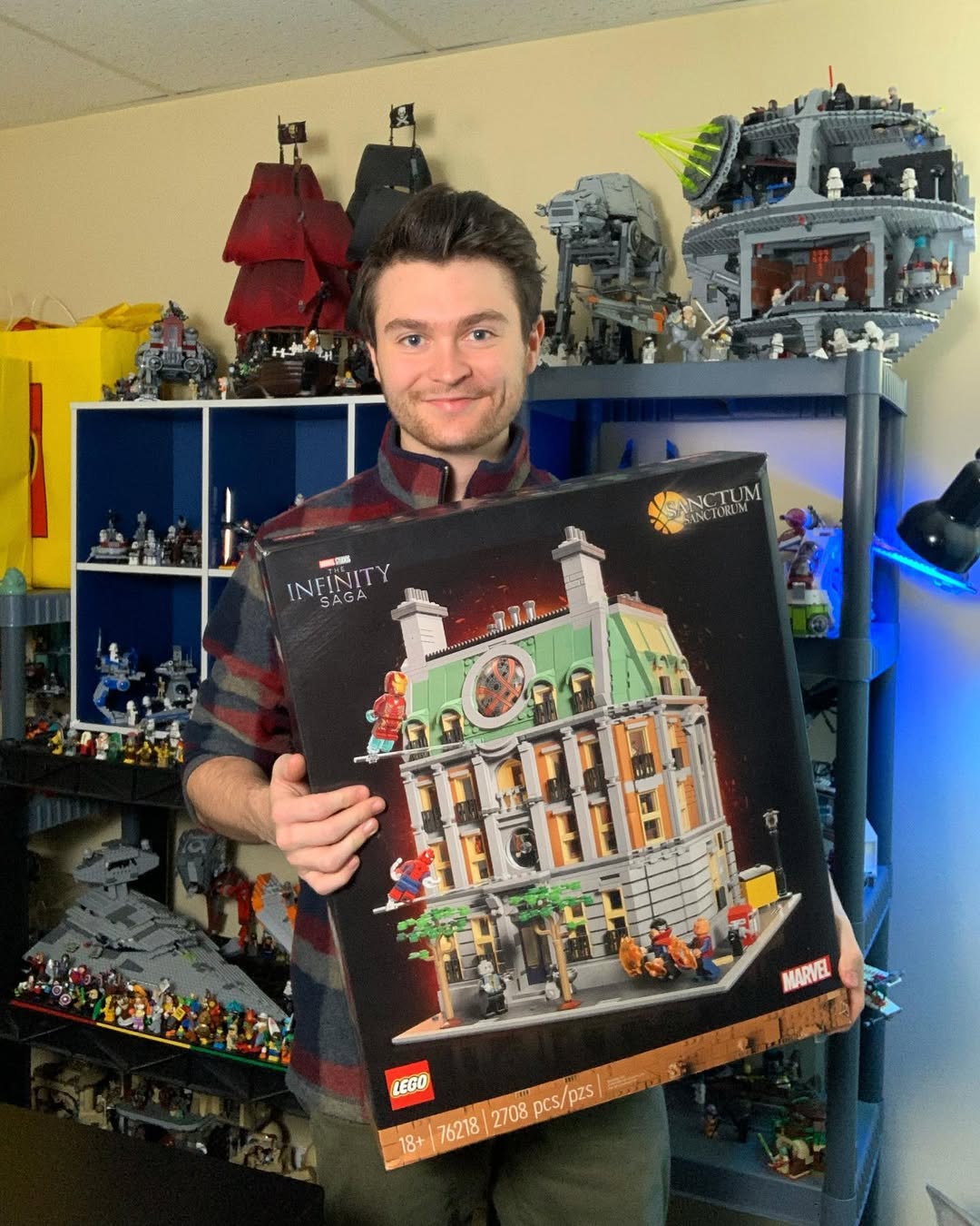 Instagram post by @mattmellish for Zavvi. Caption reads: Have you found any LEGO Black Friday Deals? 🤑

If....