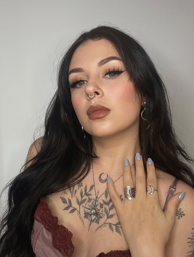 Instagram post by @jadeeeekellyyyy for Ethnasia Jewelry. Caption reads: The finishing touches ✨ @ethnasia_jewelry *Gifted.