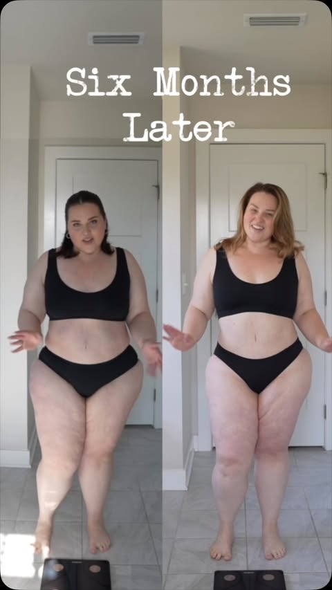 Instagram post by @sarahhhrae for WeightWatchers. Caption reads: Time for a 6 month check in on my @weightwatchers....