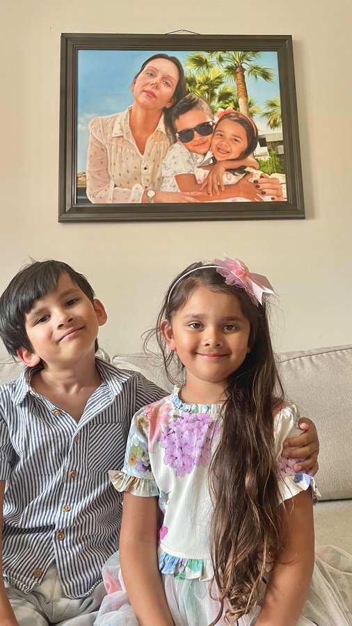 Instagram post by @rhea_reus for PaintYourLife. Caption reads: You can fill your home with prints of your....