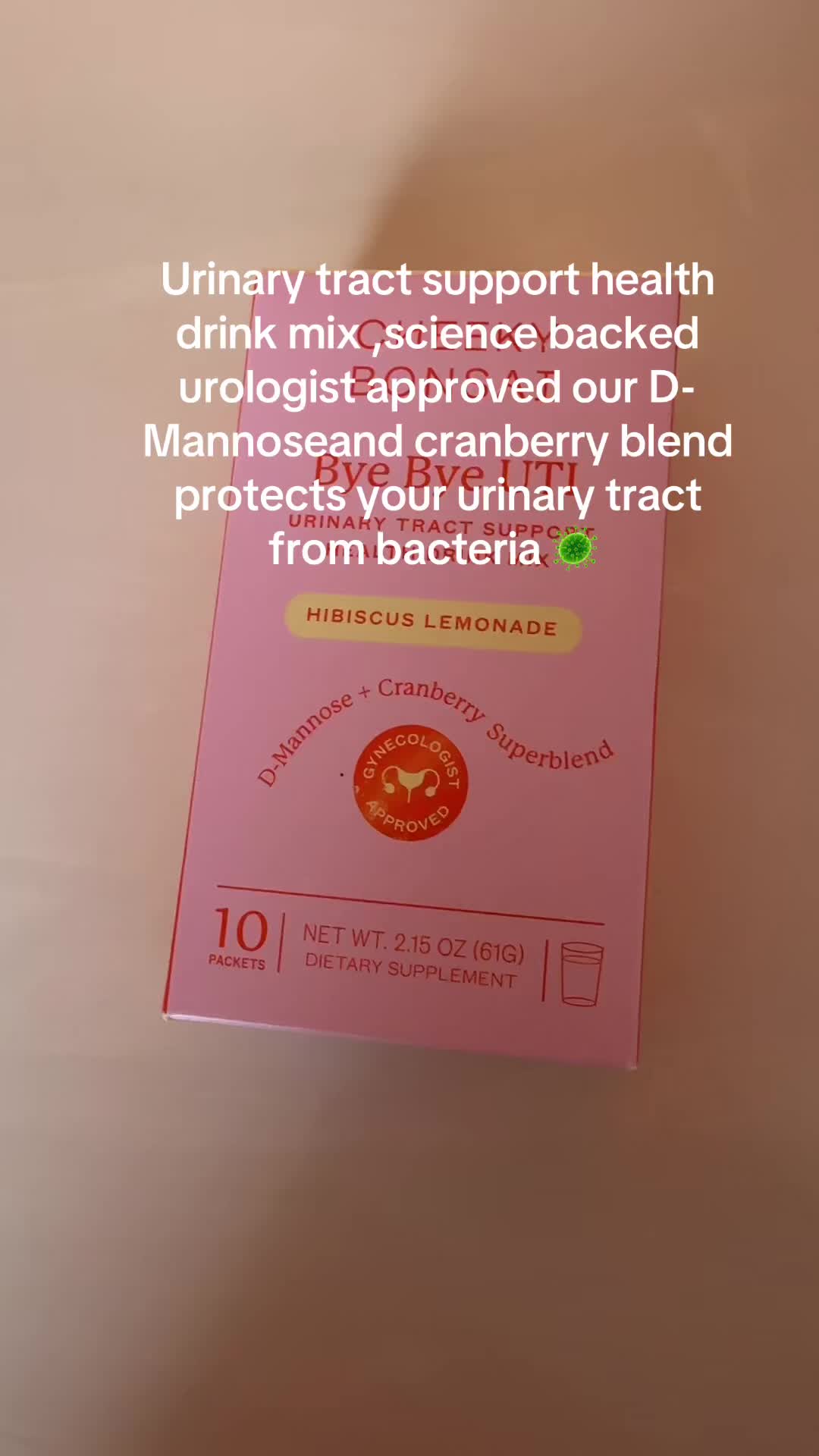 TikTok post by @chandrabudhathoki06 for Cheeky Bonsai. Caption reads: [...] #fypシ゚viral #cranberryjuice #uti @Cheeky....