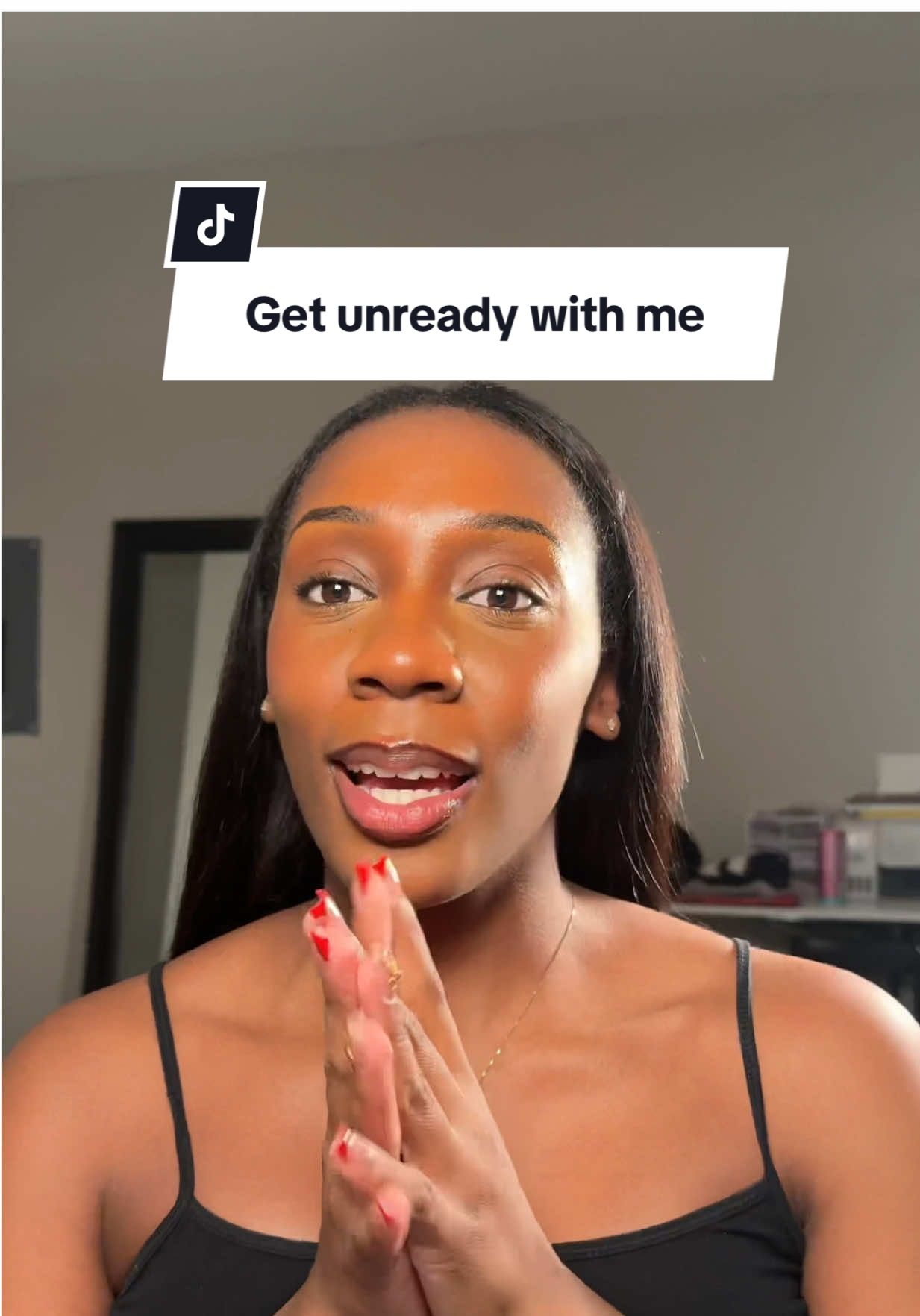 TikTok post by @janiahsgallery for Mscoco Hair. Caption reads: [...] Fridays in Vanilla and my clip ins are from....