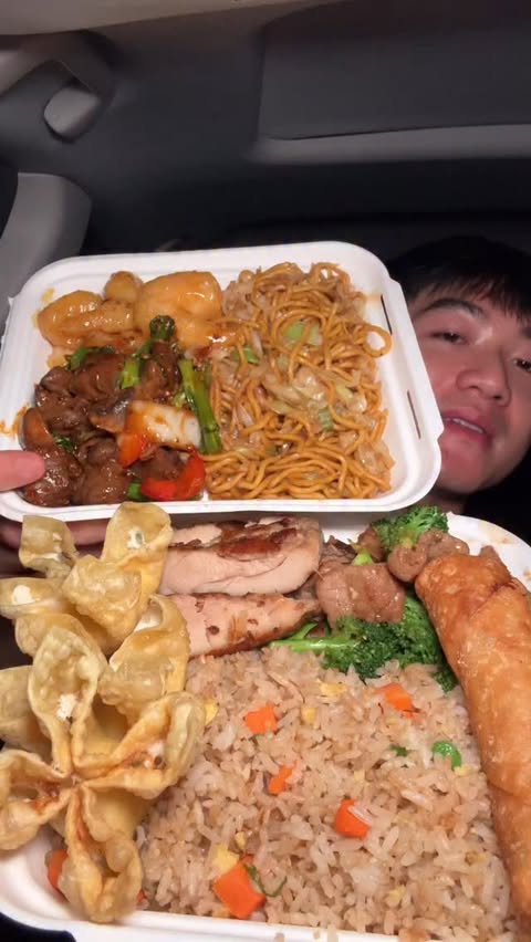 Instagram post by @dlameats for Panda Express. Caption reads: Let’s eat some @officialpandaexpress....