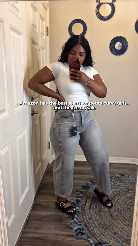 Instagram post by @nikaylahjenae for Amazon. Caption reads: @amazon really did their thing with these 😭 [...].
