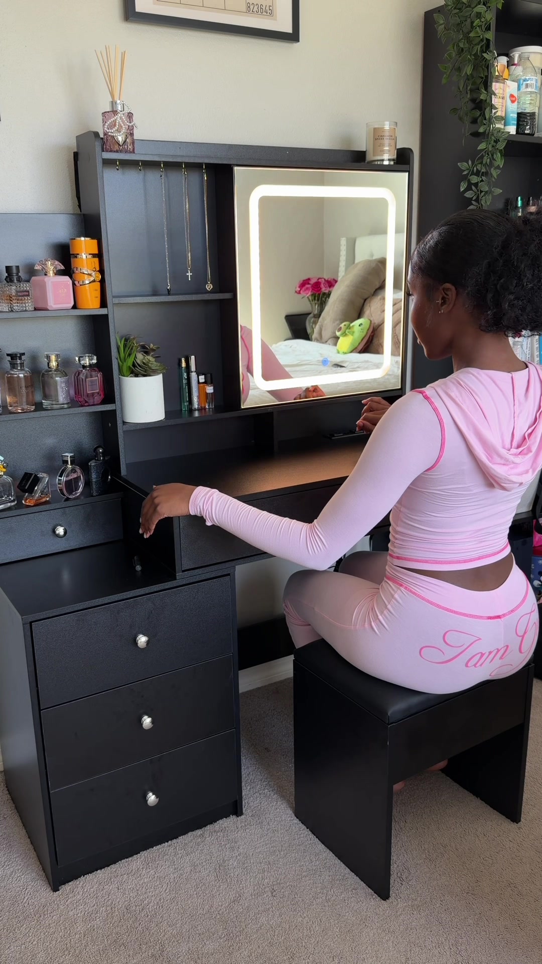 TikTok post by @norrisahill_ for Vabches. Caption reads: [...] to close out the year? I’m OBSESSED.....