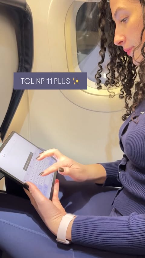 Instagram post by an influencer for TCL USA. Caption reads: Some journeys start quietly. A coffee, a route,....