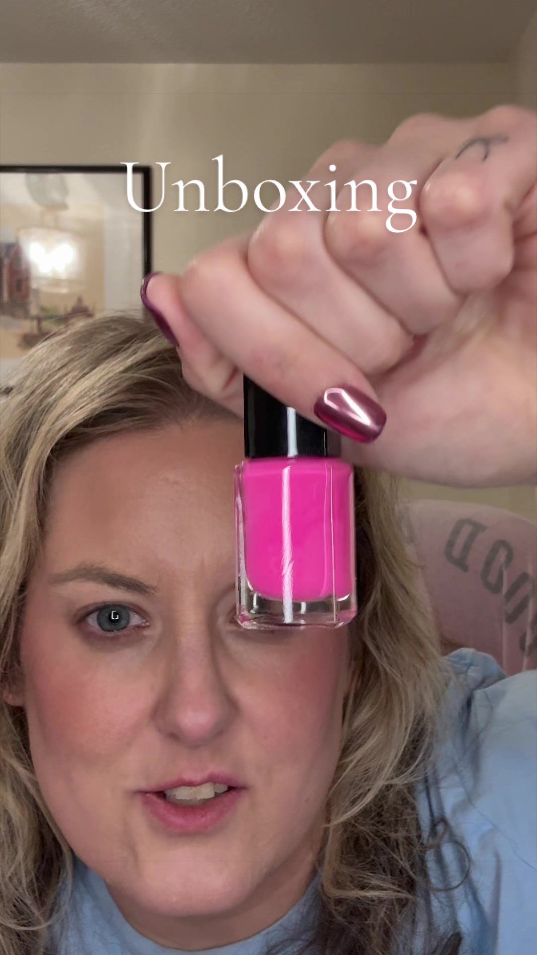 TikTok post by @chelseacjohnsonn for LONDONTOWN. Caption reads: Thank you @LondontownUSA @GODMODE BEAUTY @beaubble....