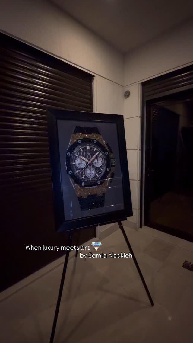Instagram post by @sandraz_shop for Audemars Piguet. Caption reads: @audemarspiguet x Sandraz 💎
Order your....
