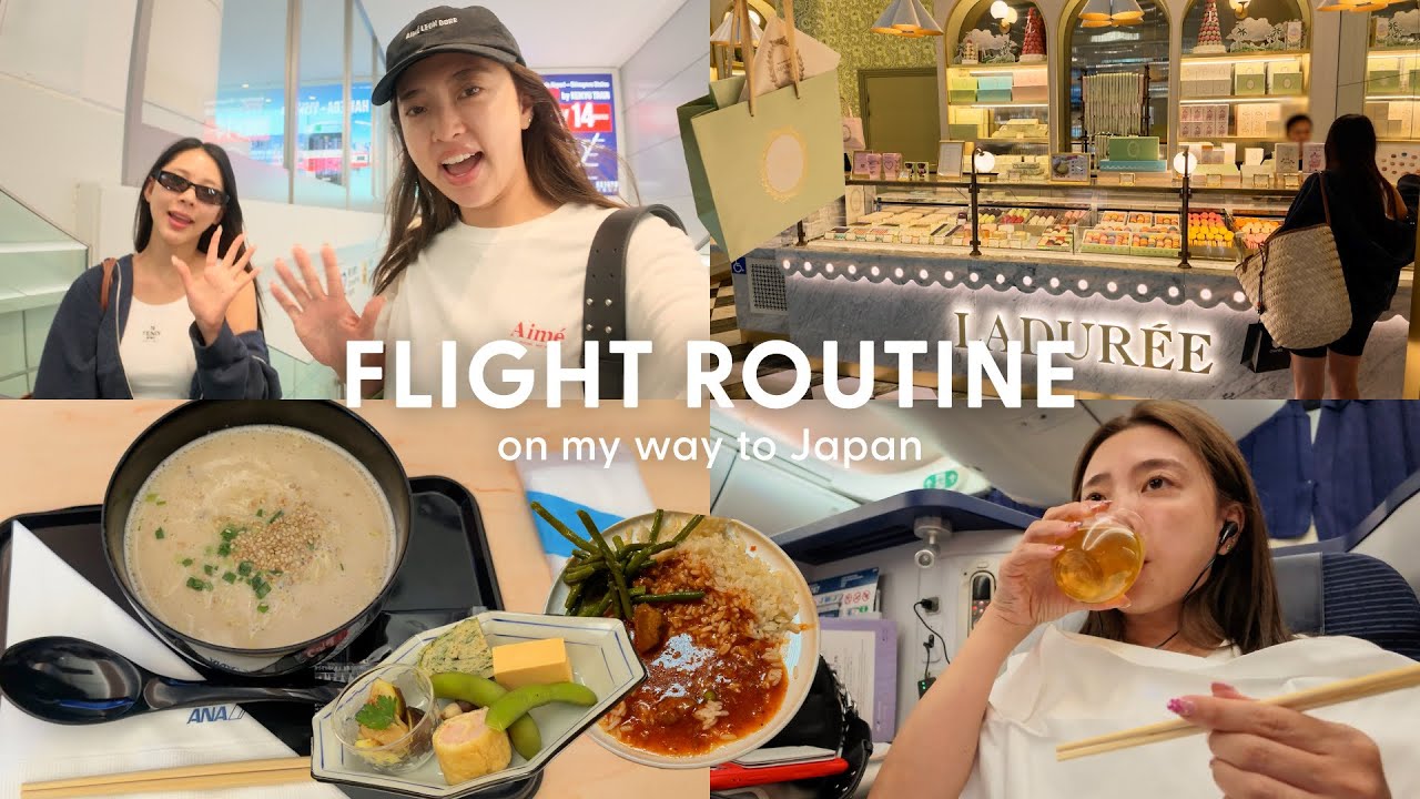 YouTube post by @AlisaUeno for AMI Paris. Caption reads: [...] at Haneda Airport! Provided by: Ami Paris....
