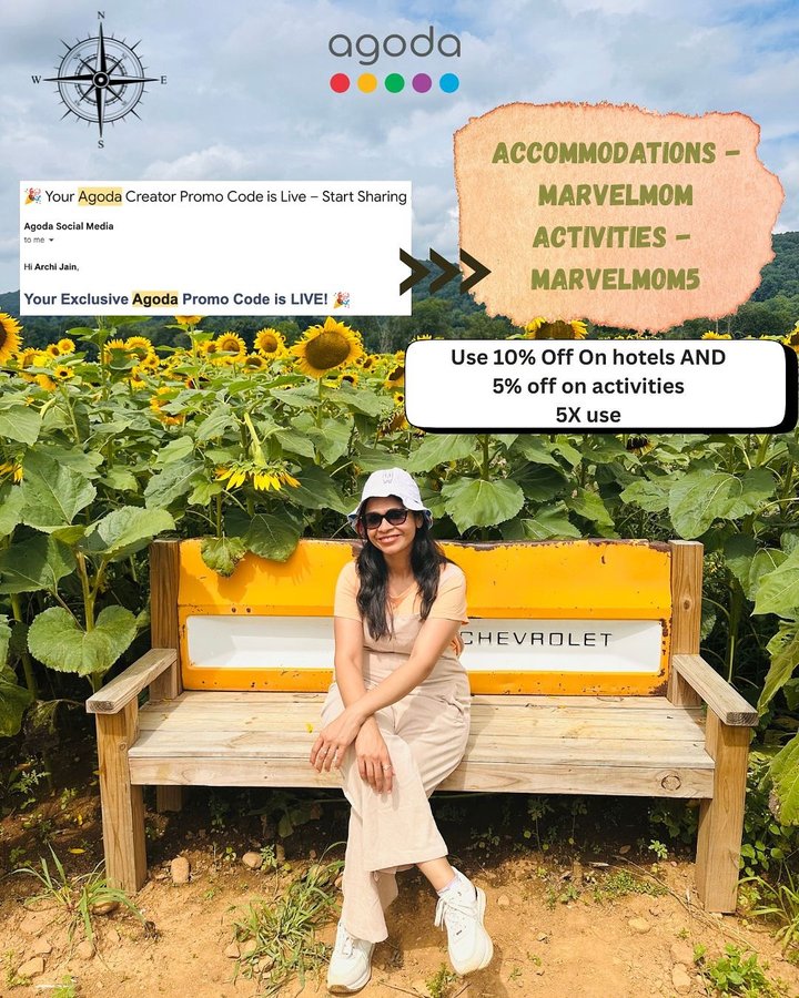 Instagram post by @marvelmom1 for agoda. Caption reads: Still booking without discounts? 👀

Don’t worry —....