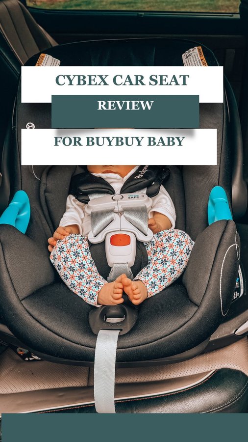 Instagram post by @sofis.mommyworld for buybuy BABY. Caption reads: If you want to check out this car seat @buybuybaby....