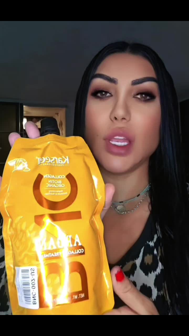 TikTok post by @cleopatra.4u2 for Karseell Collagen. Caption reads: [...] Official @Karseell_Collagen @Karseell....