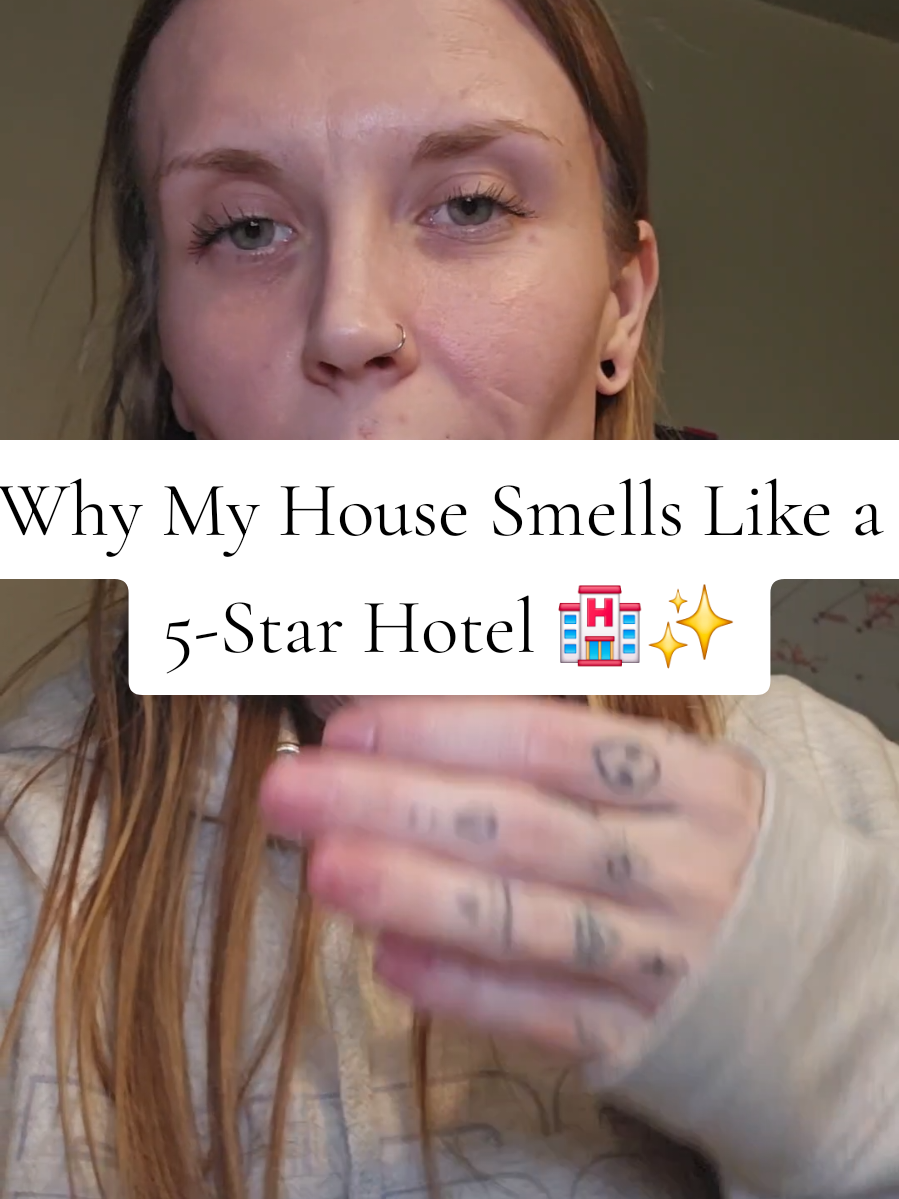 TikTok post by @xxkissnoblissxx for Scentiment. Caption reads: [...] the secret to a luxury-smelling home.....