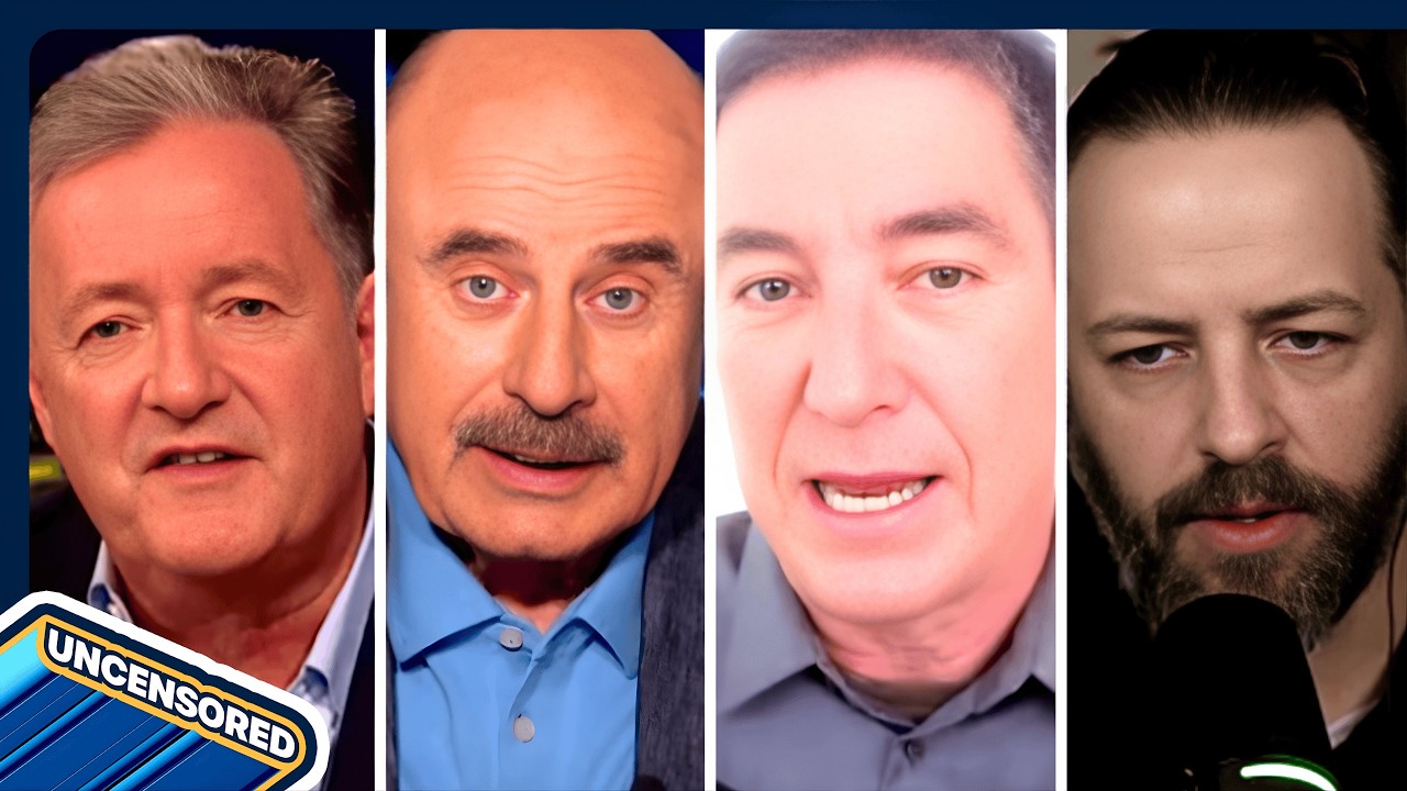 YouTube post by @PiersMorganUncensored for COZY EARTH. Caption reads: ‘He’ll Live to REGRET It!’ Reaction To Nick....