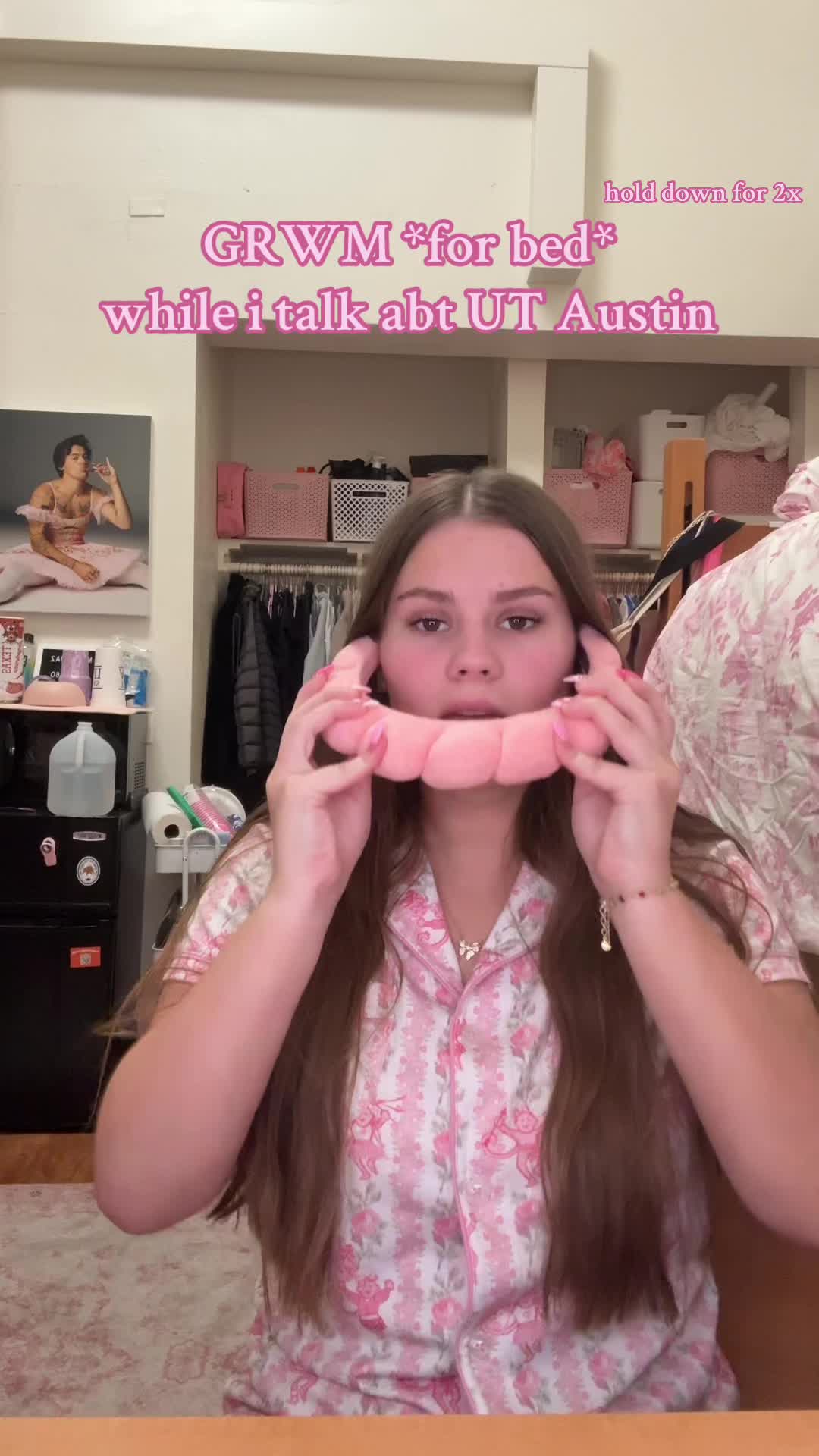 TikTok post by @mazzybledsoe for Roller Rabbit. Caption reads: [...] #ut29 #college @LoveShackFancy @Roller....