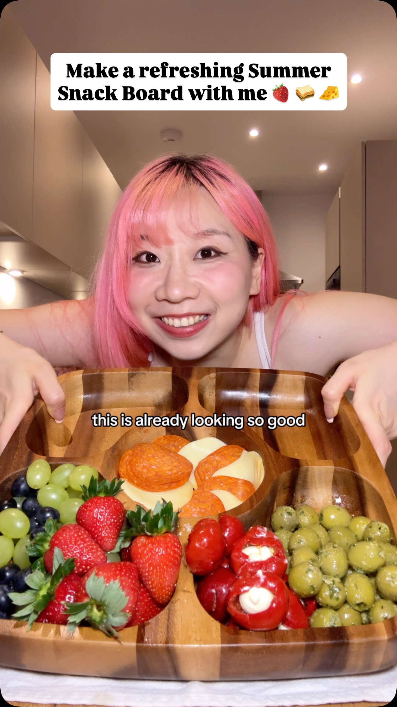 Instagram post by @yinrun_hello for Aldi UK. Caption reads: This will solve your Summer!! ☀️ 😎 @aldiuk....