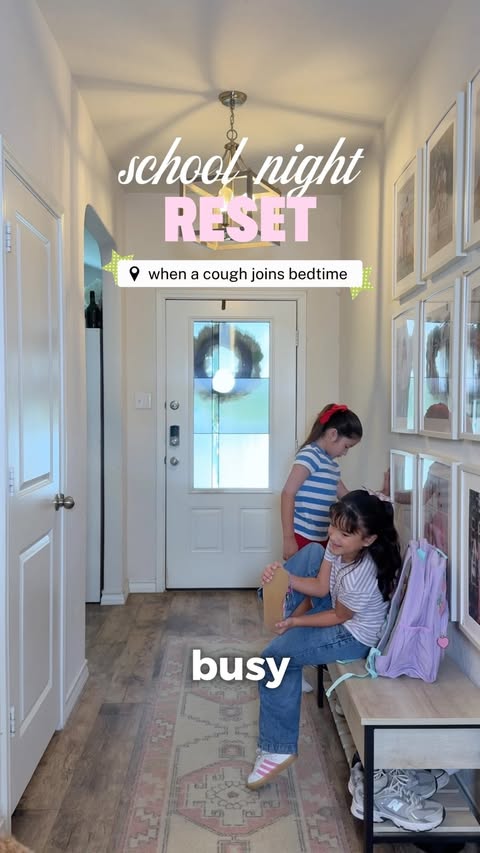 Instagram post by @heyitsrubee for BoironUSA. Caption reads: [...] into bedtime, Chestal Kids Honey from....