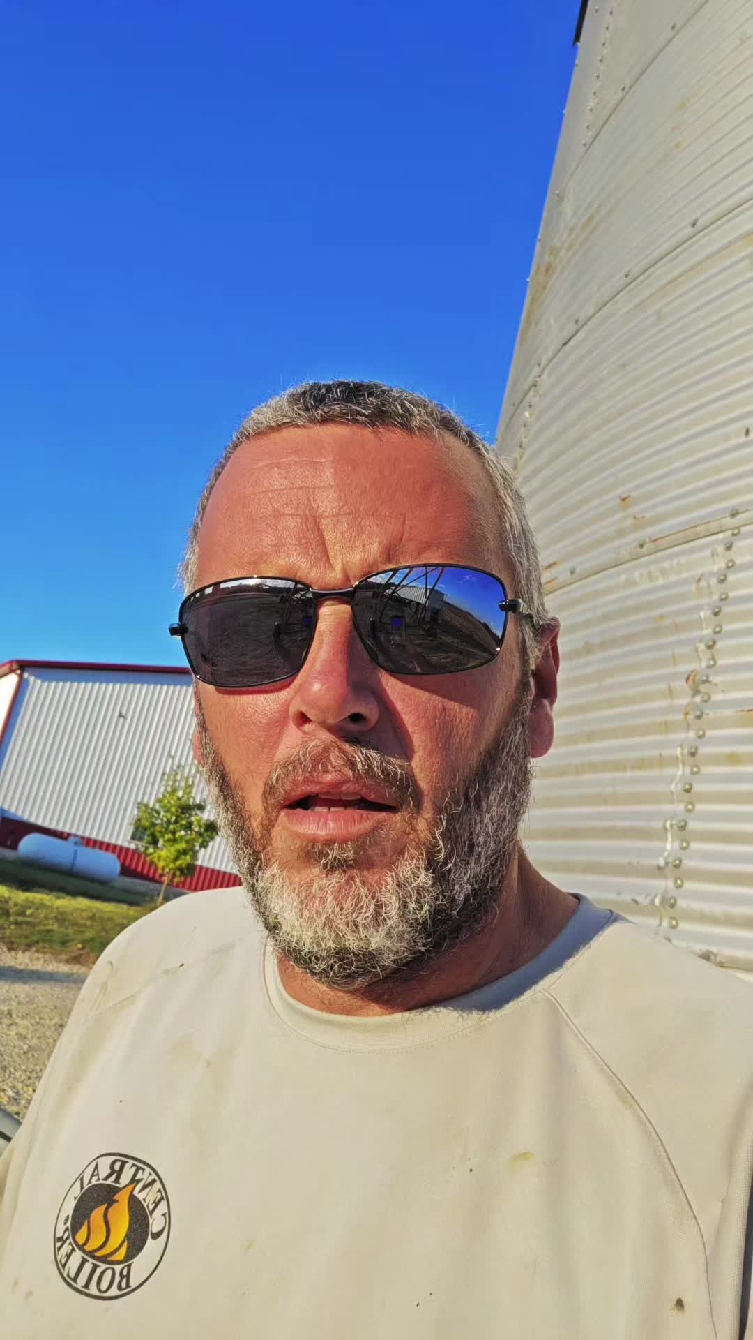 TikTok post by @growincorn2020 for John Deere. Caption reads: #straightforwardfarming #farmer #ftfb #dog....