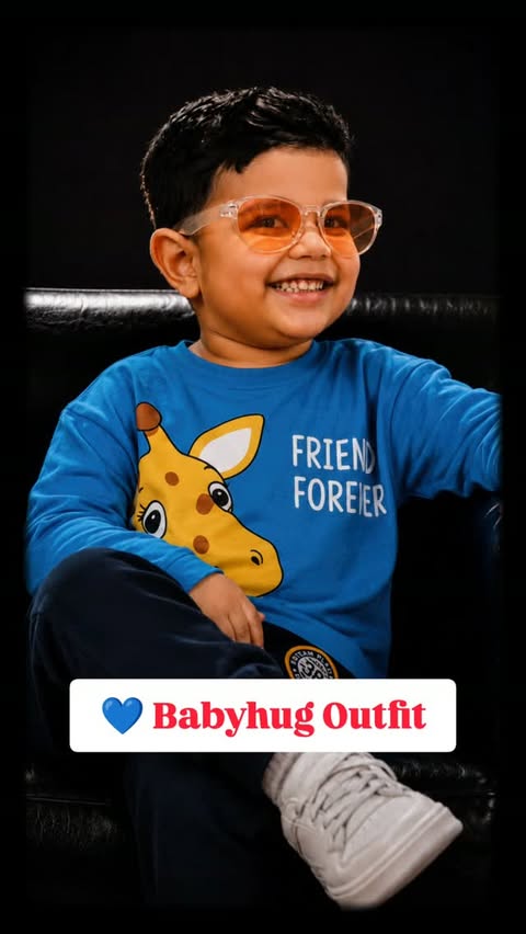 Instagram post by @its.me.rudransh for Babyhug. Caption reads: [...] freedom to play. That's why I love this....