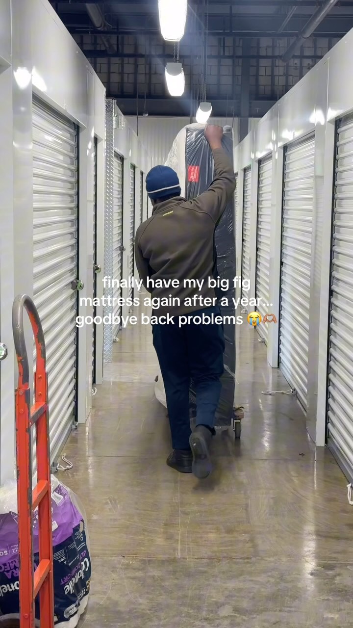 Instagram post by @thestellawilliams for Big Fig Mattress. Caption reads: only a few understand 🥹 @bigfigmattress.