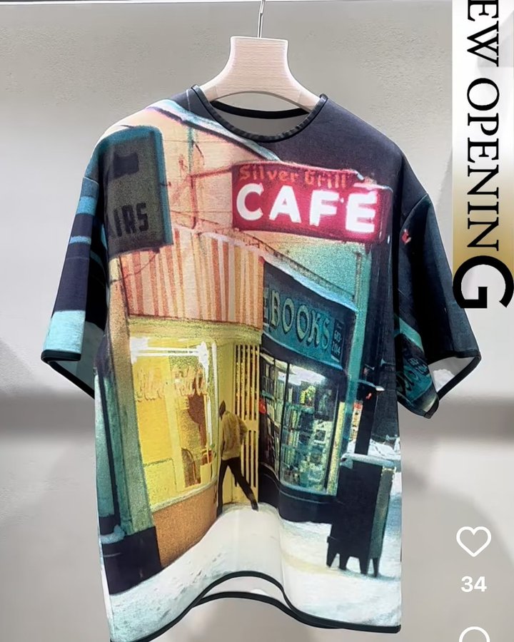 Instagram post by @gregforaday for GINZA SIX. Caption reads: [...] can now see my collaboration with Jil Sander....