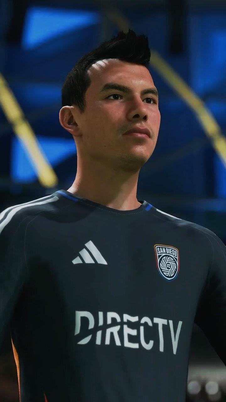 Instagram post by @sandiegofc for DIRECTV. Caption reads: Hirving. Chucky. Lozano: He’s in the Game (and our....