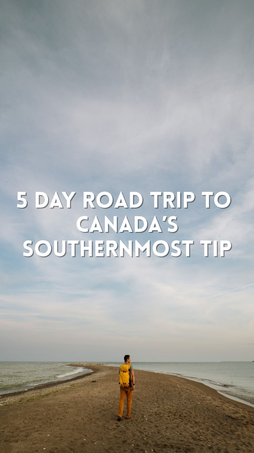 Instagram post by @goingawesomeplaces for Destination Ontario. Caption reads: #Sponsored
ROAD TO SOUTHERNMOST POINTS IN 🇨🇦 //....