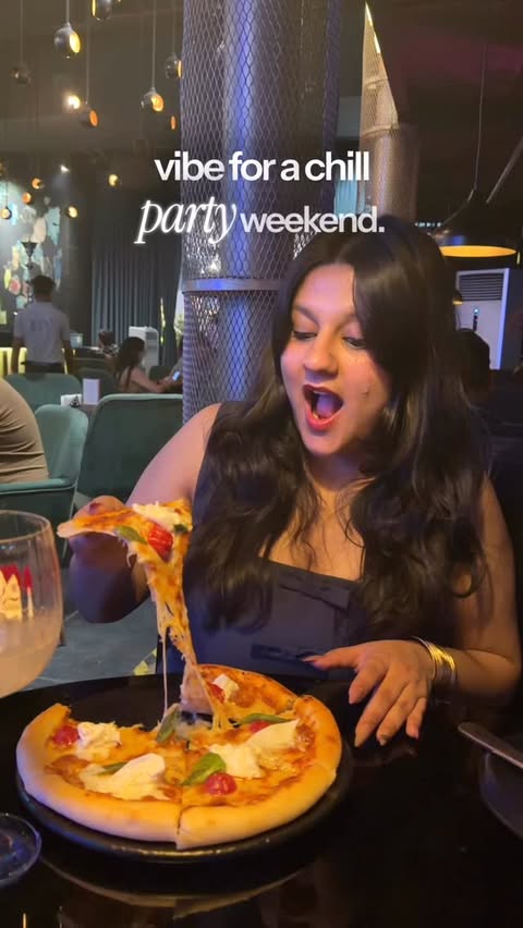 Instagram post by @foodieebaee for Swiggy Dineout. Caption reads: If you’re still wondering where to go, just head....