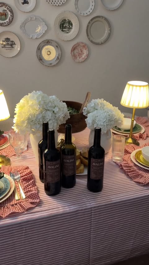 Instagram post by @kenzieelizabeth for Avaline. Caption reads: the holiday + @avaline is all I need 🍷 I love the....