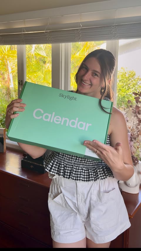 Instagram post by @sammm.macdonald for Skylight Frame. Caption reads: ‼️GIVEAWAY CLOSED - WINNER @dani_jill ‼️ In 2026....