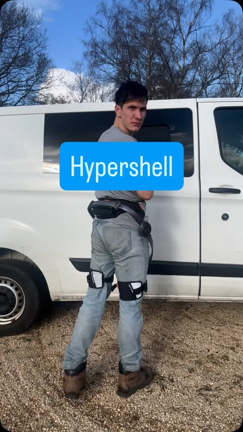 Instagram post by @outside_with_ron for Hypershell. Caption reads: [...] its application but having tested the....