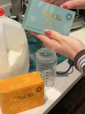 TikTok post by @alexa.rapp for EllaOla. Caption reads: [...] much/act picky. & they’re unflavored!!....