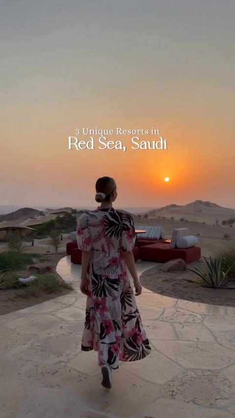 Instagram post by @kseniia.journey for Six Senses. Caption reads: [...] beach and overwater villas) 2.Six Senses....