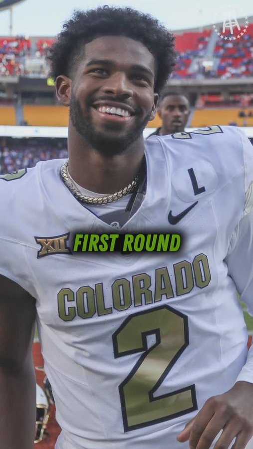 Instagram post by @delaniewalker for Fireball Whisky. Caption reads: Will & Delanie have a $1000 bet on Shedeur....