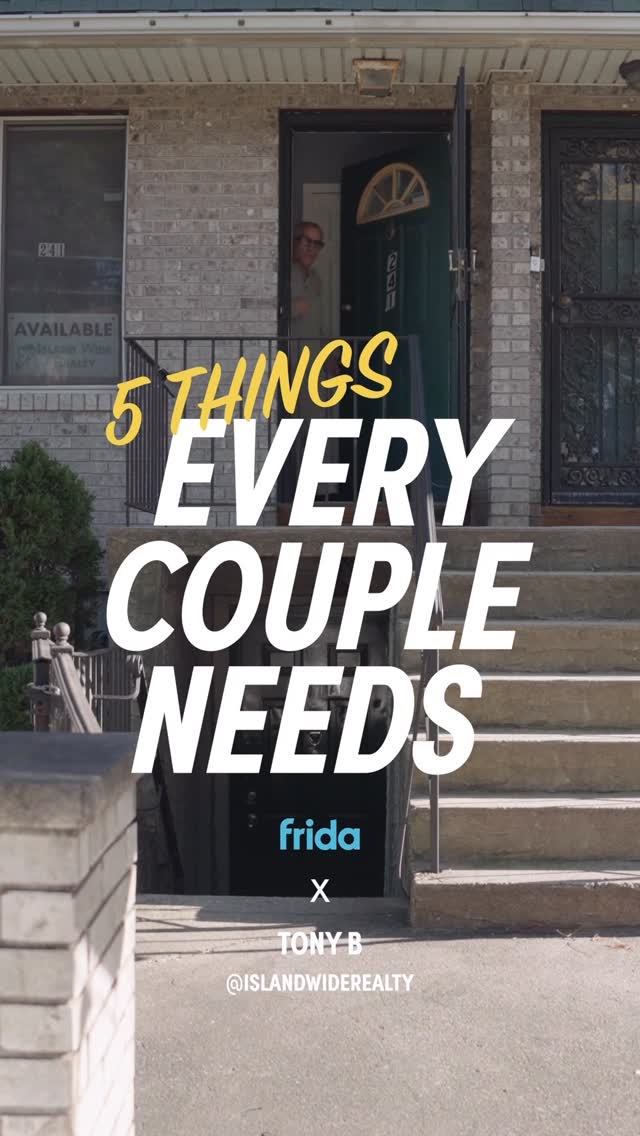 Instagram post by @island_wide_realty for Frida Baby. Caption reads: Tony B (@island_wide_realty) is the expert in....