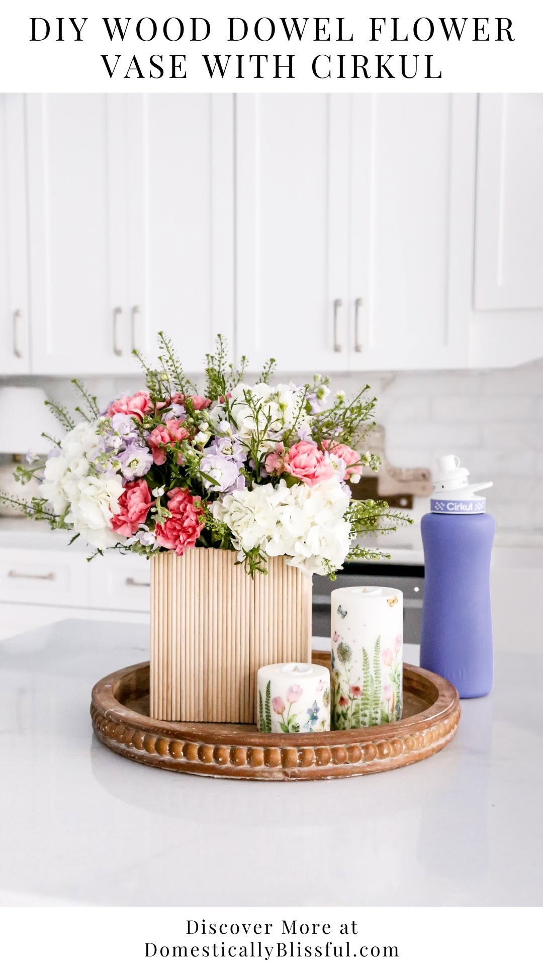 Instagram post by @domesticallyblissful for Cirkul. Caption reads: Like & Comment “Link” to get all the details sent....