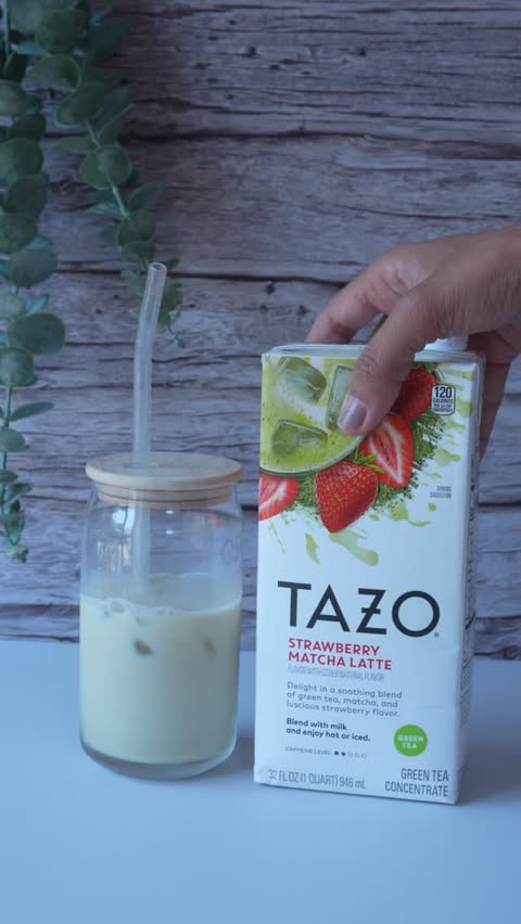 Instagram post by @ricthelisouza for Tazo. Caption reads: [...] anytime—without the café price @tazo 💗....