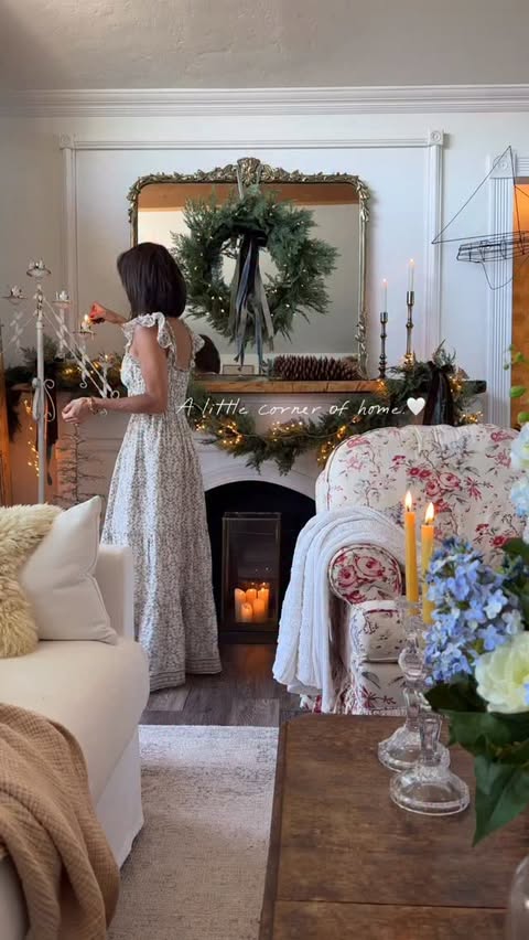 Instagram post by @toni_marianna for Balsam Hill. Caption reads: [...] with some beautiful favorites from....