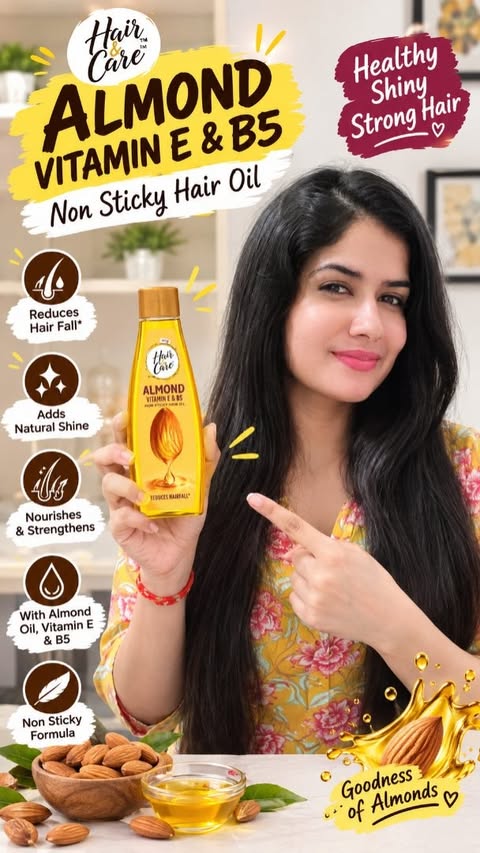 Instagram post by @fitsundari.in for Hair & Care. Caption reads: [...] nourishment, not a situationship. #Ad....
