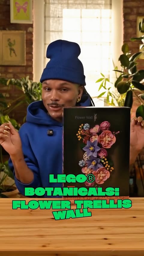 Instagram post by @plantkween for LEGO. Caption reads: [...] lately I’ve been experimenting with… the....