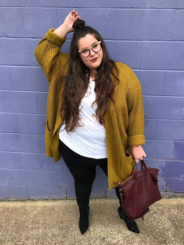 Instagram post by @nataliemeansnice for Torrid. Caption reads: [...] show for @jcpenney, attending the first....