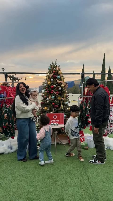 Instagram post by @milandthefam for PatPat. Caption reads: Hope you guys had the best
Monday!!! Love you all....