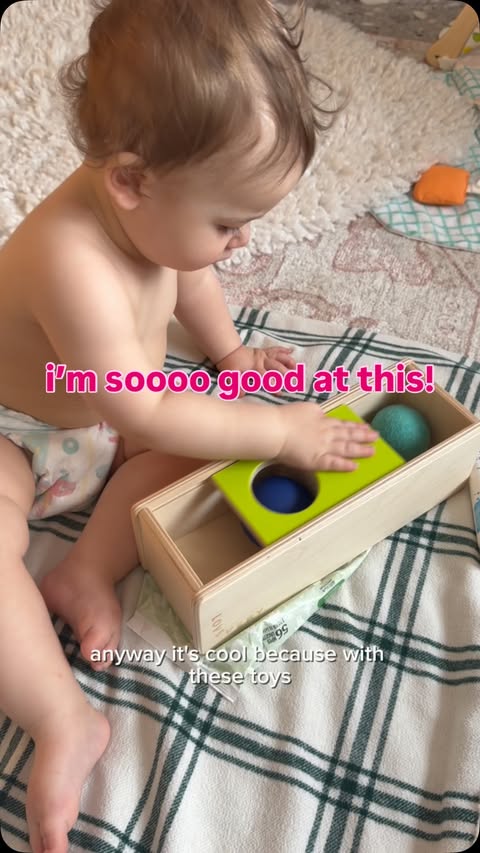 Instagram post by @sam_d0ll for Lovevery. Caption reads: [...] it just me or am i soooo good at this?....