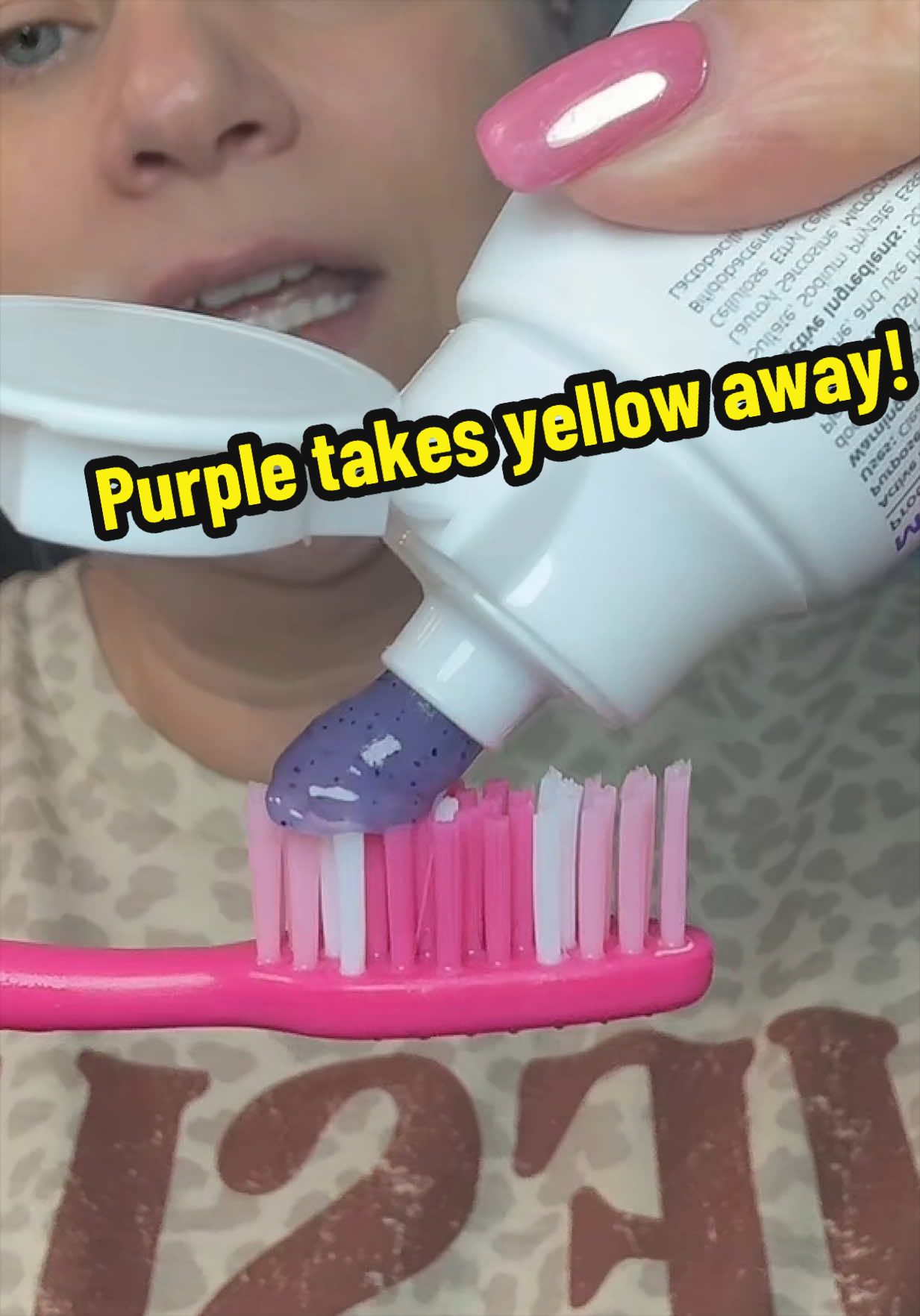 TikTok post by @jenniferokiegal for CEELIKE & MSDRWIKEY Oral Care. Caption reads: @CEELIKE & MSDRWIKEY Oral Care....