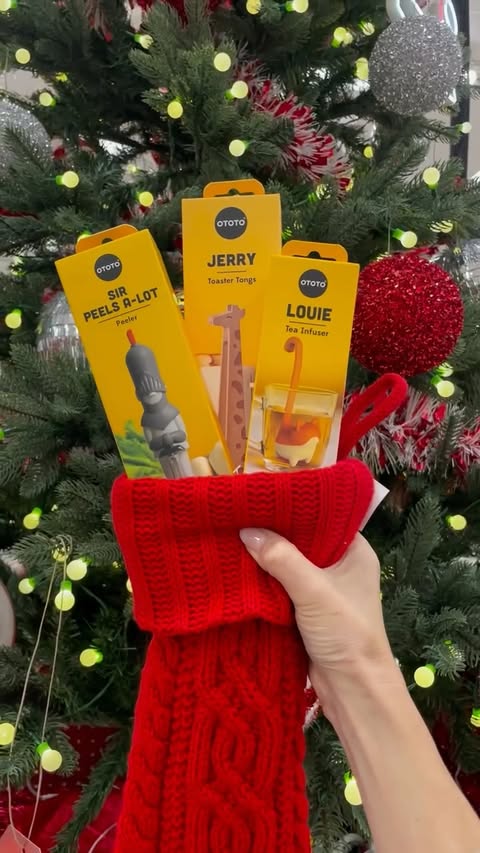 Instagram post by @showermeintarget for OTOTO Design. Caption reads: Spark joy this holiday season with @ototodesign....