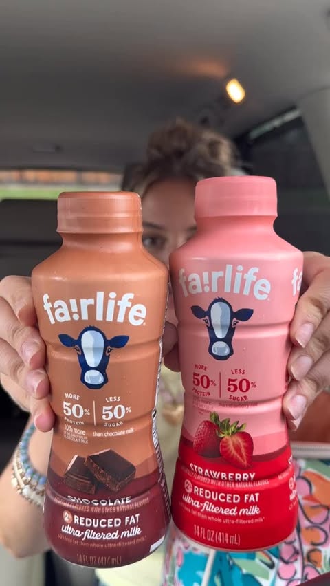 Instagram post by @alisonhavens_ for fairlife. Caption reads: @fairlife is the official snack of summer! With....