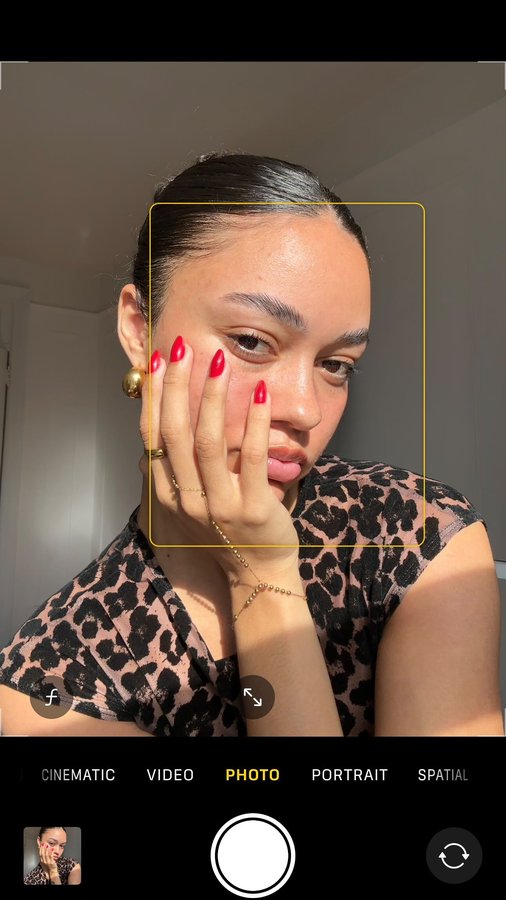 Instagram post by @diaryoftroubledskin for Glamnetic. Caption reads: red nails just hit different 😮‍💨 

set: classic....